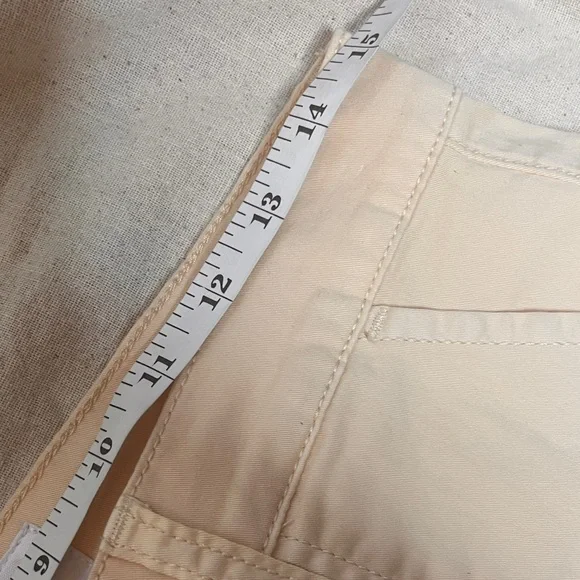 New Hudson Rosalie High Rise Wide Leg Cargo Ankle Pant 28 Bleached Sand - Picture 9 of 13